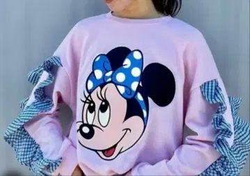 치마지로 미니 프릴 맨투맨 트레이닝복 M