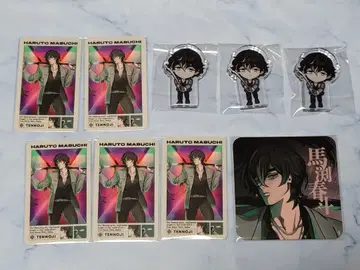 휴먼버그 대학 폴라로이드 카드 아크릴 블록 코스터 마부치 하루토