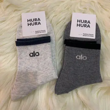 [ 새상품 ] 애로우 요가 ALO Yoga 라인 양말 양말 2세트
