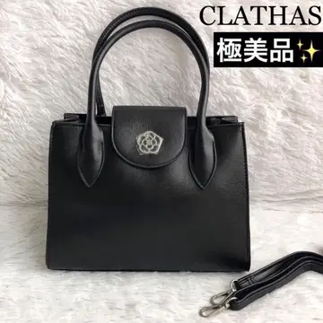 숄더백 여성용 블랙 CLATHAS 클레이사스 2WAY 사선 가케