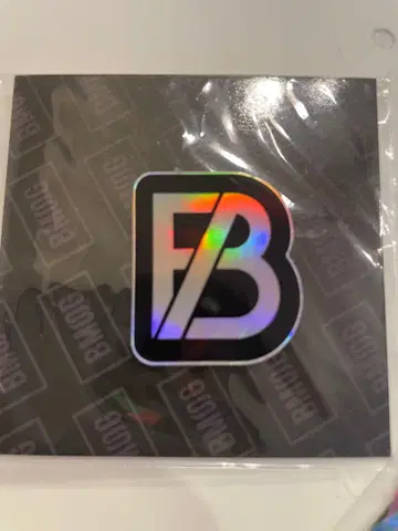 BE:FIRST 홀로그램 스티커 로고