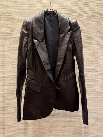 00s ifsixwasnine peak leather jacket y2k