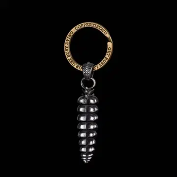 방울뱀 펜던트&키링 스트레스 해소 액세서리