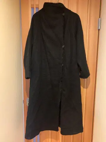 블랙 롱 코트 LL 사이즈