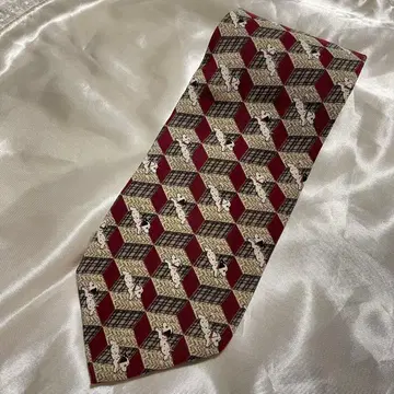레어 희귀 Tie Rack제 디즈니 101마리 강아지 넥타이