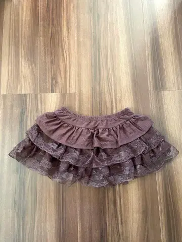 LIZ LISA계 프릴 레이스 미니 스커트