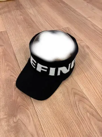 브리핑 니트 바이저 블랙