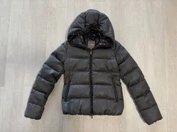 DUVETICA 울/캐시미어 다운 자켓 후드 부착