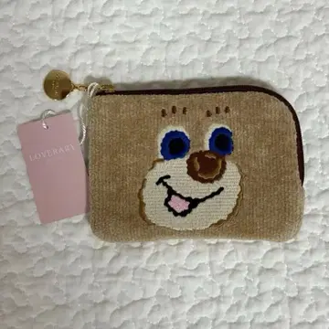 러브러리 바이 페이러 도업 테디 L자 파우치 [ 새상품 미사용 ]