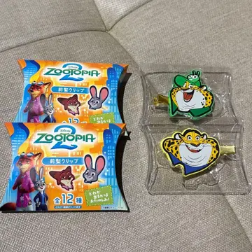 주토피아2 앞머리 클립 크로우하우저 2개 세트