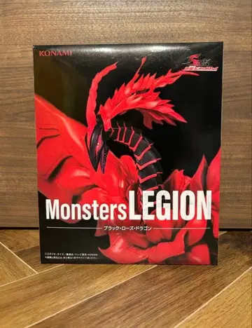 유희왕 몬스터즈 LEGION 블랙 로즈 드래곤