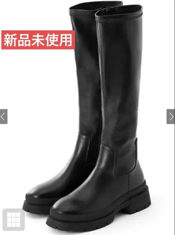 [ 미사용 새상품 ] GRL 탱크 솔 롱 부츠 zr855 24.0cm