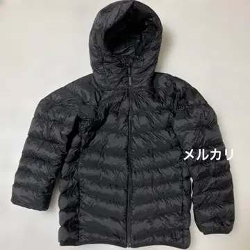 새상품 울트라 라이트 다운 자켓 S 남성용 블랙 파우치 없음