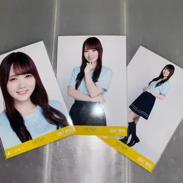 노기자카46 브로마이드 타무라 마유 쿠보 시오리 졸업콘 T 컴프