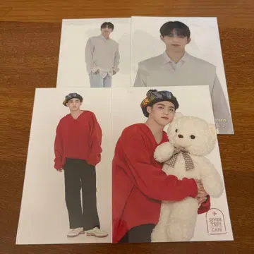 SEVENTEEN 에스크 엽서 4장 세트