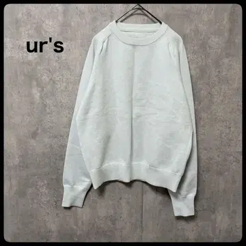 ur's 유어스 라이트 그레이 긴팔 맨투맨 상의