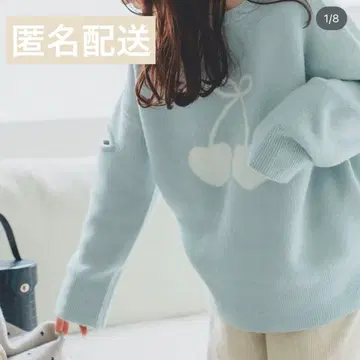 움 체리 니트 모모타