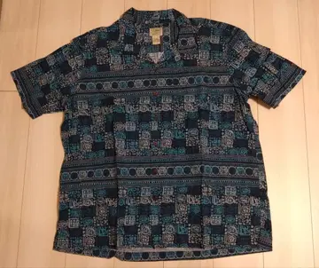 00's llbean 코튼 셔츠 하와이안 셔츠