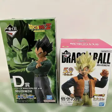 제일복권 드래곤볼 베지터 카카로트 피규어 세트 카카콜레
