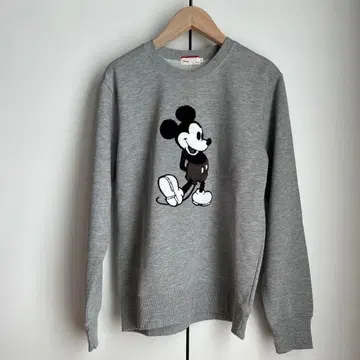 라이트온 맨투맨 트레이닝복 상의 구제 의류 디즈니 미키마우스