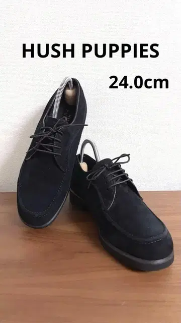 [새상품급] HUSH PUPPIES 허시파피 스웨이드 24.0cm