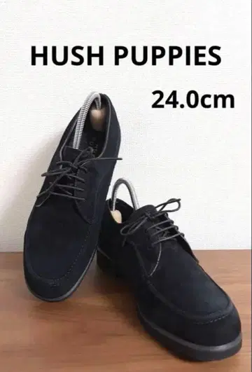 [새상품급] HUSH PUPPIES 허시파피 스웨이드 24.0cm