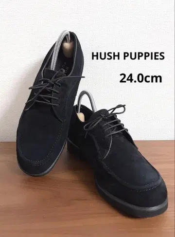 [새상품급] HUSH PUPPIES 허시파피 스웨이드 24.0cm