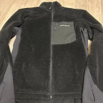 mont-bell 플리스 자켓 블랙 L