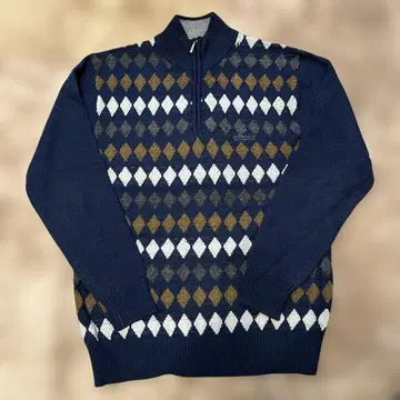 DUNLOP 하프 지퍼 스웨터 L 새상품급 남성용