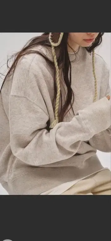 완판 TODAYFULCotton Brushed Sweat 브러쉬 맨투맨