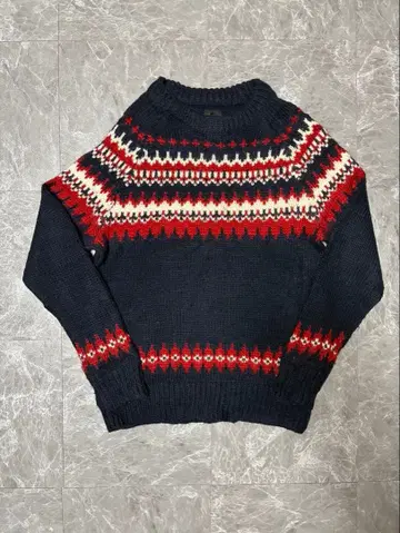 J.CREW 노르딕 무늬 스웨터 S 사이즈 페어아일 모헤어