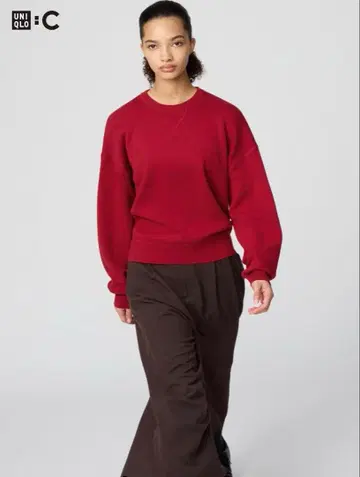 UNIQLO 스무스 코튼 크루넥 스웨터