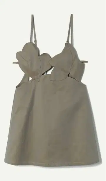 leinwande Petal Strap Dress Bra Top