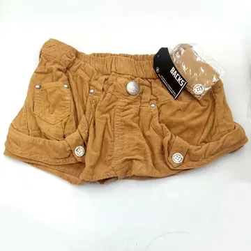 BACKS 치마바지 숏팬츠 코듀로이 베이지