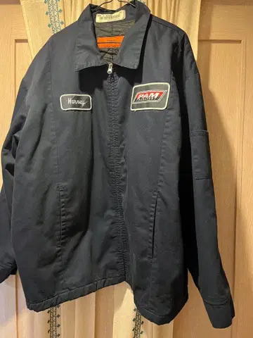 PAM 네이비 워크 자켓