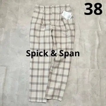 스픽앤스팬 기모 테이퍼드 출퇴근 팬츠