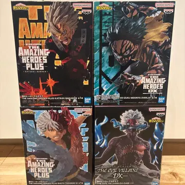 나의 히어로 아카데미아 피규어 4체 세트