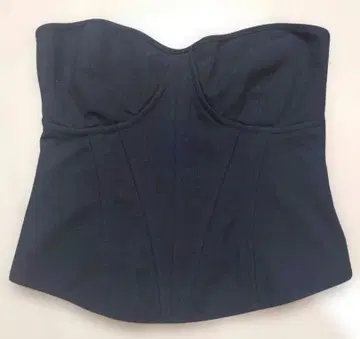 [택 포함 새상품] 스나이델 블랙 코르셋 뷔스티에 F