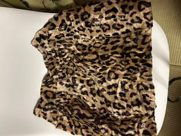 Spick and span 레오파드 무늬 미니 스커트