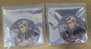 진격의 거인 팝업 스토어 특전 캔뱃지 [엘빈]