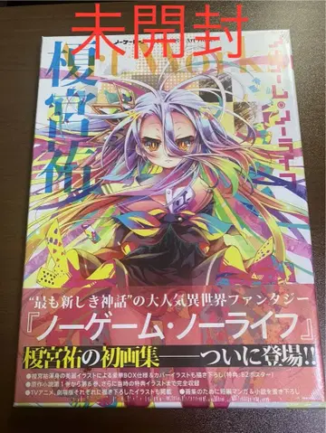 노 게임 노 라이프 화집 미개봉