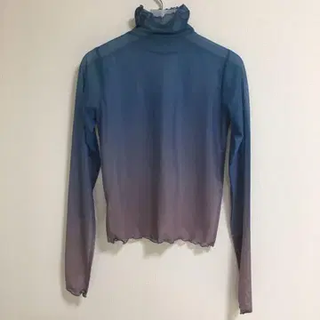 POPPY 블루아워 그라데이션 시스루 상의 아사기니뇨