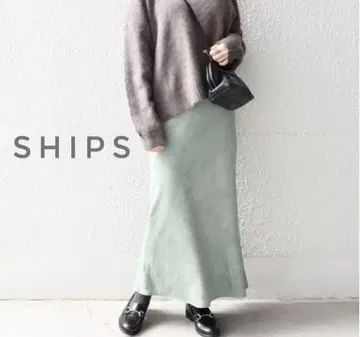 *즉시 구매 대환영* 페이크 스웨이드 스커트 손세탁 가능 세미 머메이드