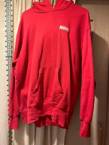 MARVEL 아이언맨 후드티 레드