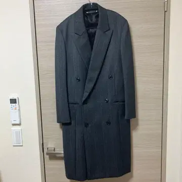 Paul Smith 더블 브레스트 그레이 코트