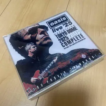 OASIS TOKYO DOME 2025 2DAYS 라이브 음원 CD