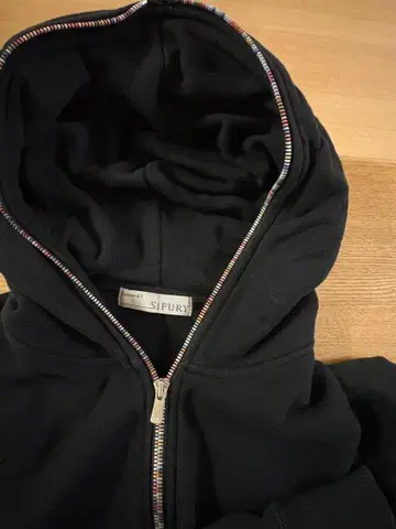사이즈 XL SiFURY 풀 집업 후드티