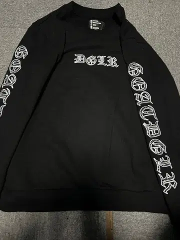 DGLR 로고 블랙 트레이닝복