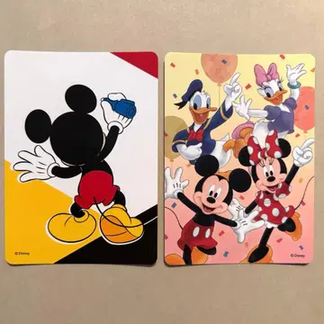 디즈니 가위바위보 카드 미키 생일 1주년