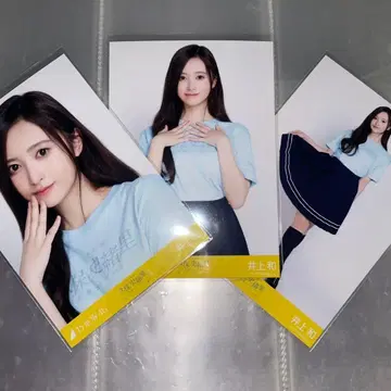 노기자카46 브로마이드 이노우에 나기 쿠보 시오리 졸업 콘서트 T 컴프